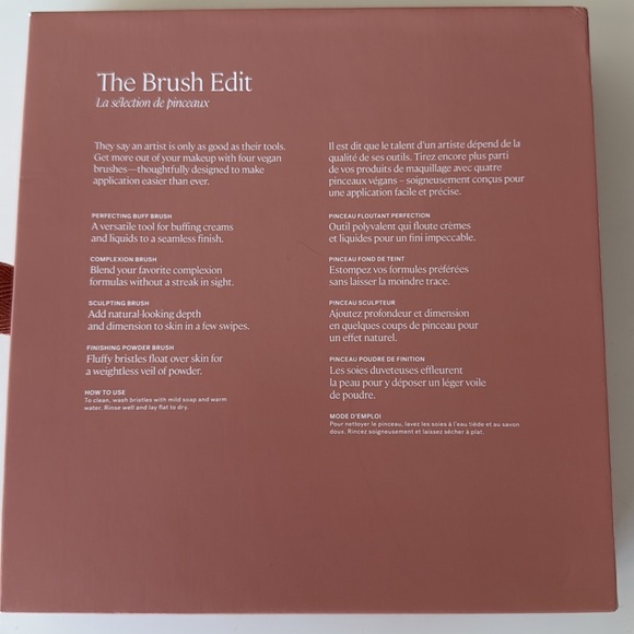 ILIA Brush Collection in Elegant Pink Box - NEW - Picture 4 of 4